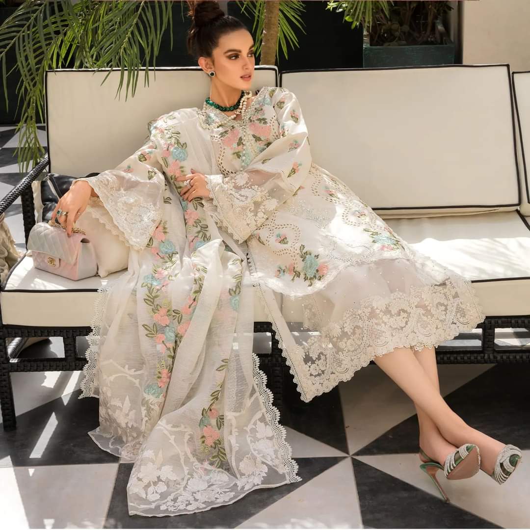 MONSOON BLOOMS DHANAK 3 Piece WInter Collection